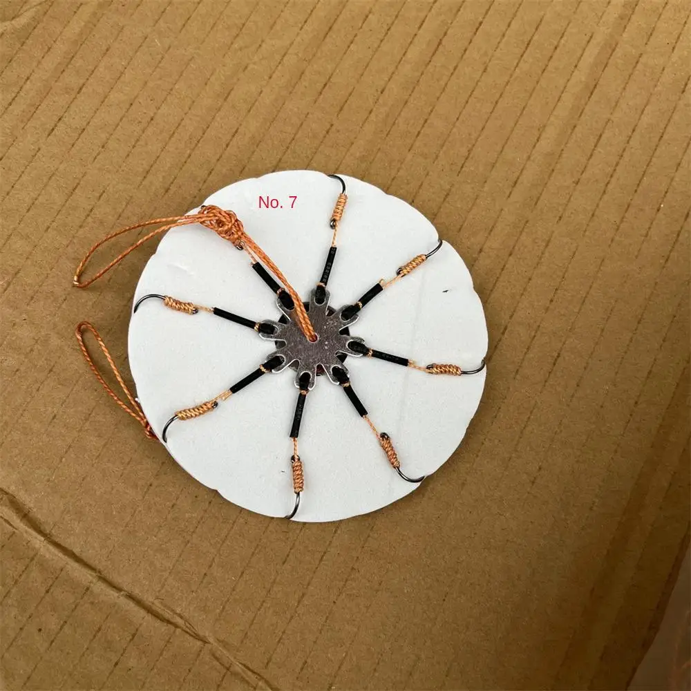 معالجة صيد فائقة الوضوح ومتينة ، تركيبات بدلة آلة ، خطاف حلقي ، تآكل