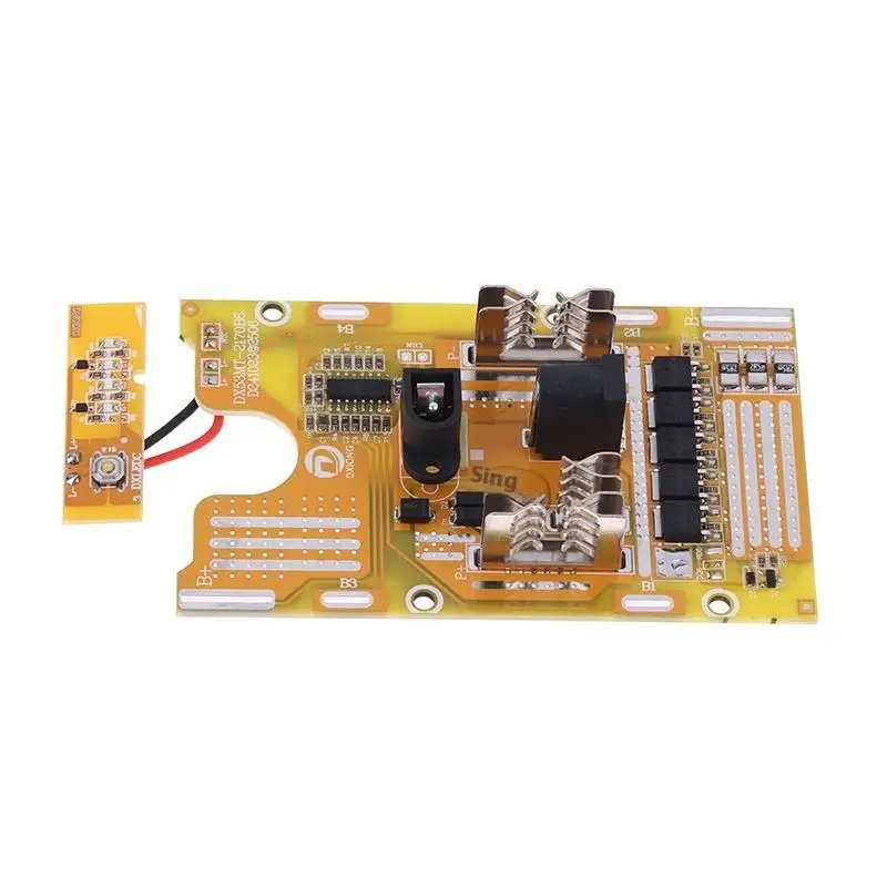 لبطارية Lomvum Zhipu Hongsong 21 فولت ، بطارية ليثيوم 21700 غير أصلية PCB حماية لوحة دوائر كهربائية أدوات كهربائية BMS