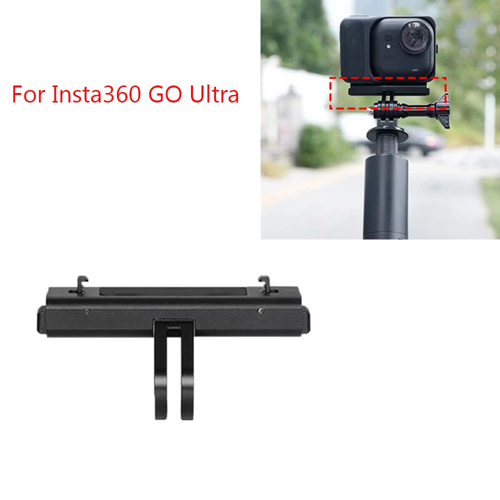 Magnetic Quick Release Mount for Insta360 GO Ultra Aluminum Alloy Adapter Stand Holder Rack for Insta360 GO Ultra Camera Part