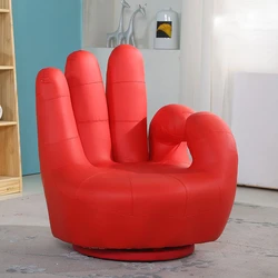 Wuzhishan Lazy Sofa Single Creative Finger Palm Shape Bedroom Balcony Leisure Rotatable Small  Chair Furniture Living Room