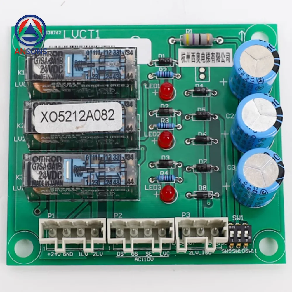 

XAA610BR1 XAA610BR2 LVCT1 LVCT2 OTIS Elevator Re Leveling PCB Board Ansons Elevator Spare Parts