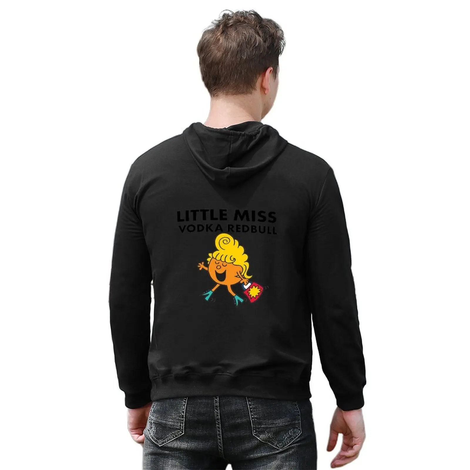 little miss vodka redbull Hoodie blouse men clothes male clothes hoodie streetwear
