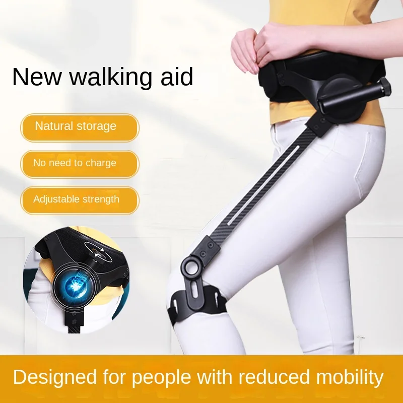 Leg exercise, walking device, auxiliary training for the elderly