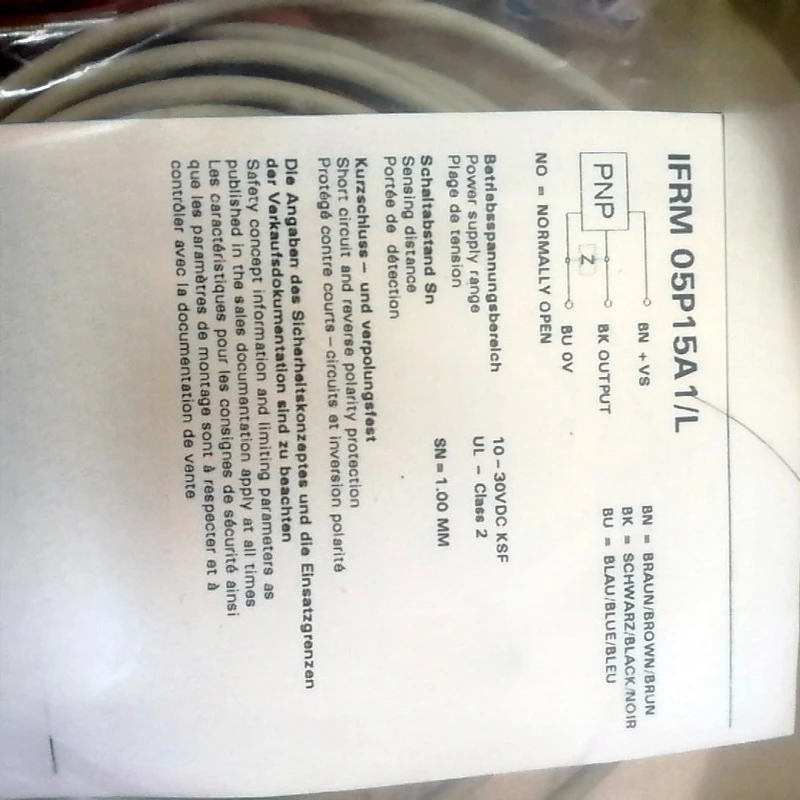 IFRM 05P15A1/L sensors and proximity switches For  Baumer