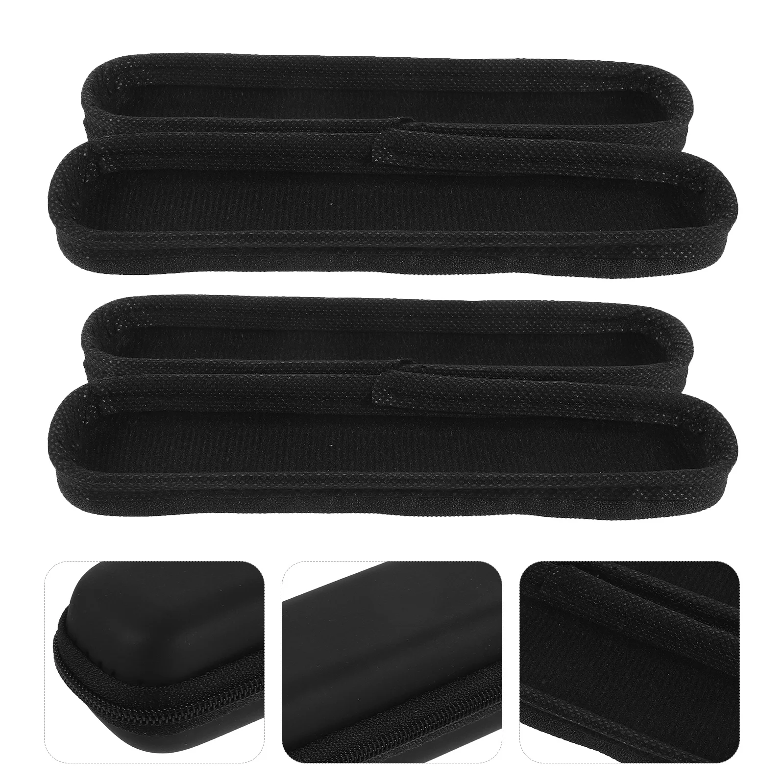 Bolsa de transporte para armónica, 2 uds., soporte de almacenamiento, fundas Eva, armonicas múltiples