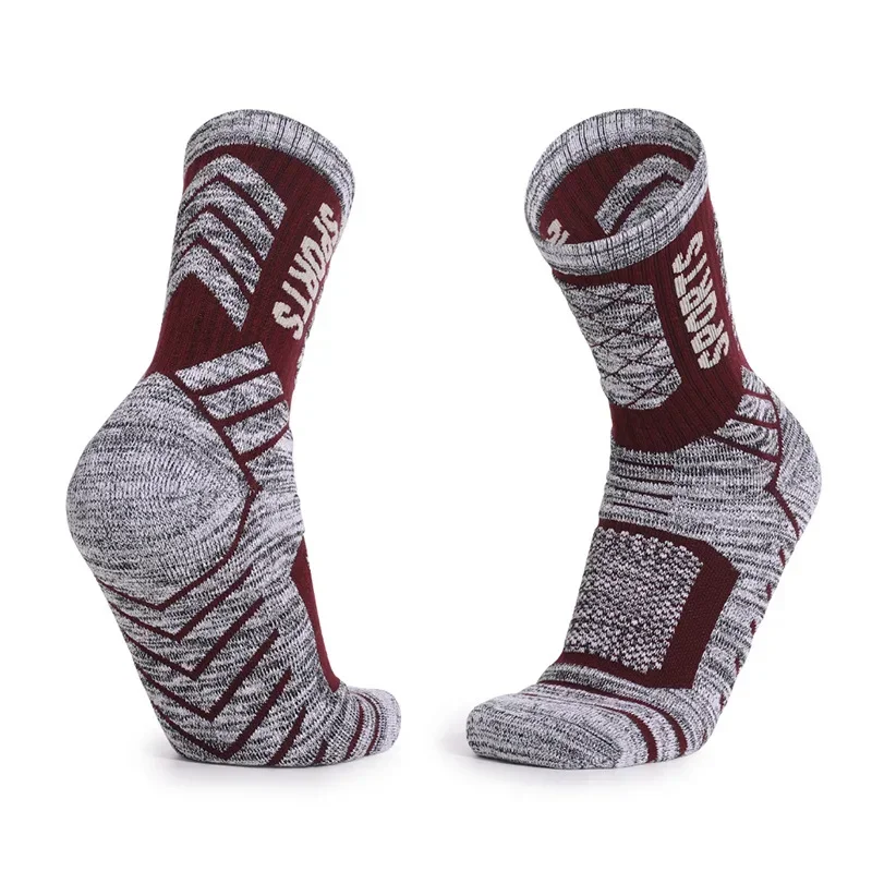 New Thickened Towel Bottom Thermal Ski Socks Outdoor Mountaineering in Tube Socks Sweat-absorbing Breathable Sports Snow Socks