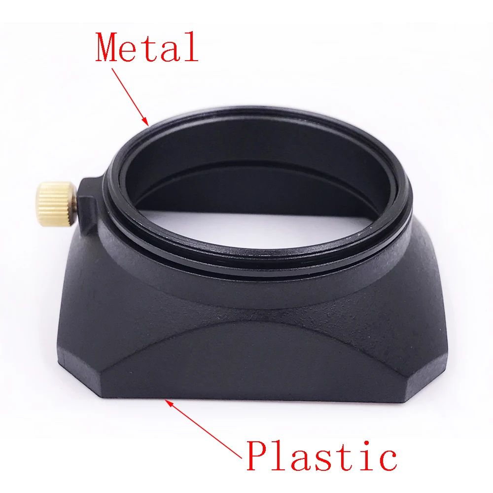 Square Shape Lens Hood 37 39 40.5 43 46 49 52 55 58 mm for Fuji Nikon Leica Canon Sony Panasonic Pentax Olym Micro Single Camera