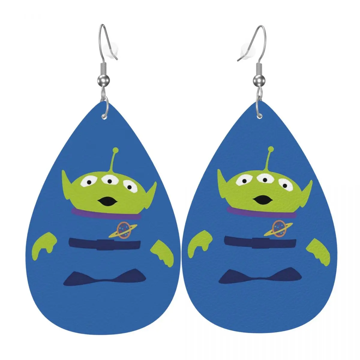 

Кожаные серьги-капли в стиле мультфильма «История игрушек» для женщин, модные, легкие, для вечеринок и праздников