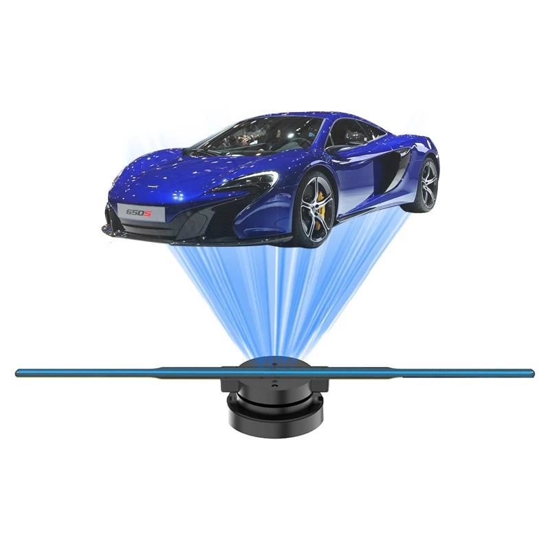 

42cm 3D Showroom Holograma 3D Splice Video Projecteur Hologram 3D Hologram Projector Hologram Fan