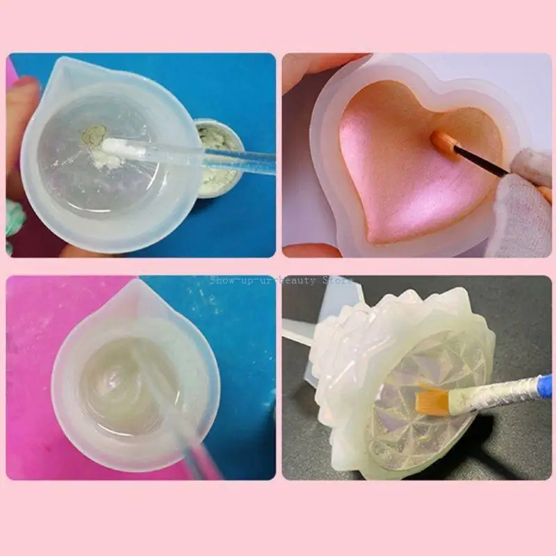 

R9je 6 цветов слюда пигментной пигментной радужной жемчужной порошок эпоксидный блеск цвет