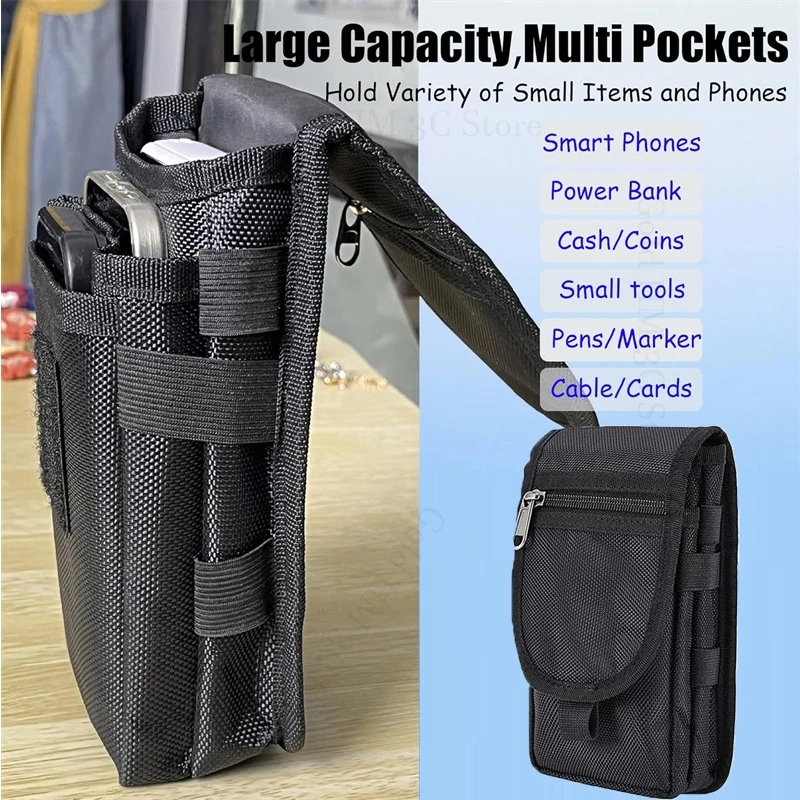 

For Blackview BV4800SE BV8200 Tactical Case Phone Pouch For Blackview BV6200 Plus BV7300 BV8100 BV4800 Pro Belt Wallet Waist Bag