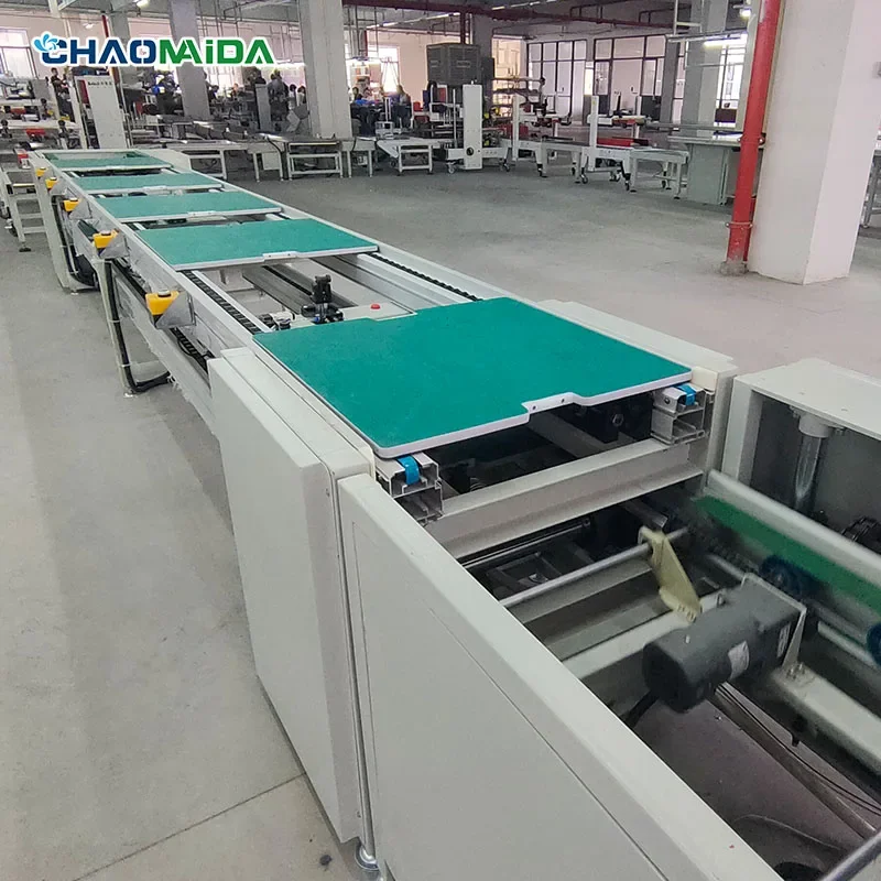 Double speed chain conveyor line industrial automation equipment assembly line