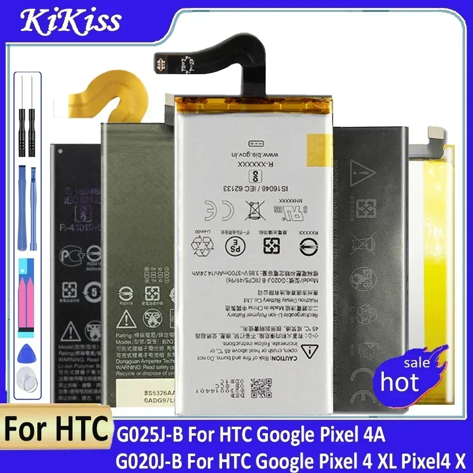 Replacement Battery For HTC Google Pixel 4 XL, G020J-B, G025J-B, G025J-B