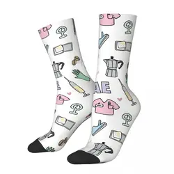 TCAE-Chaussettes d'infirmière pour hommes et femmes, bas de printemps, médecin, hip hop