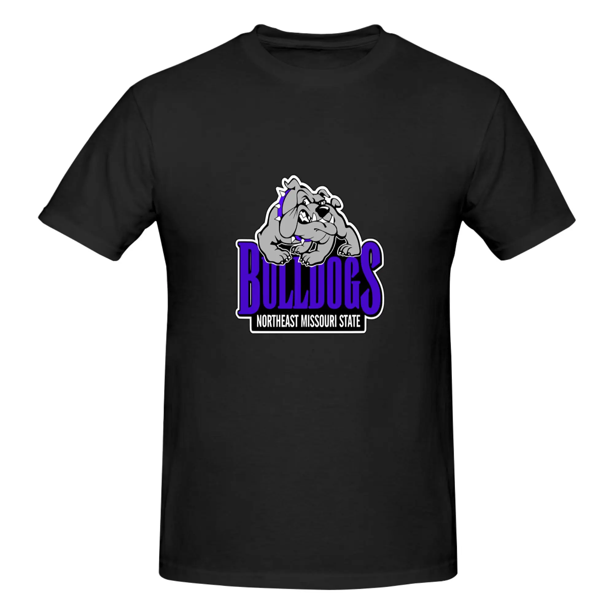 Funny Vintage - Northeast Missouri State Bulldogs logo  Men's Printed T-Shirt Unisex T shirtAnime