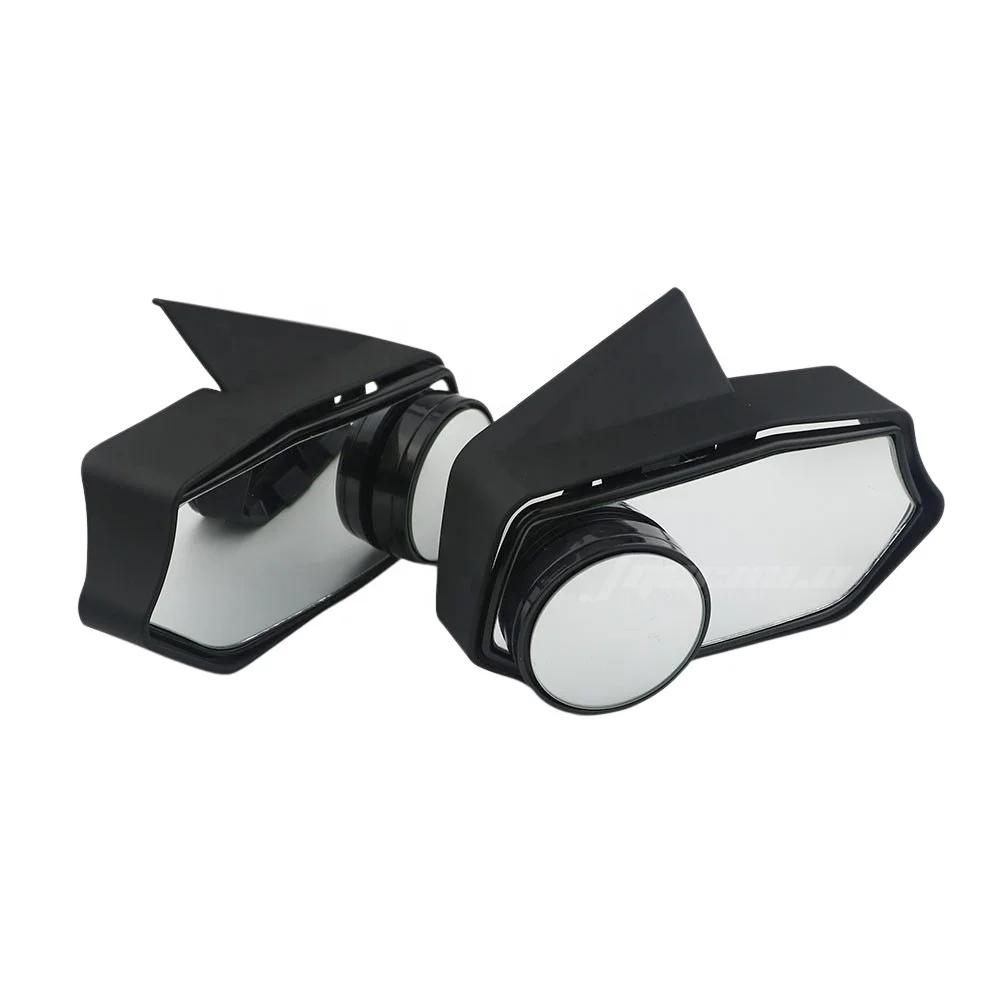 Motorcycle Rearview Mirrors, Convex Glass Lenses