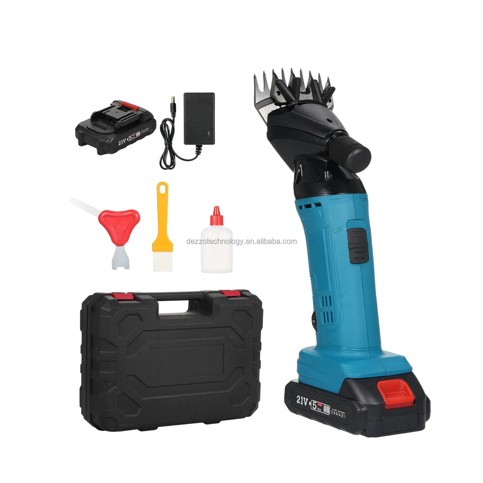 

500W 6 Speed 13 Teeth Electric Sheep Pet Hair Clipper Shearing Kit Shear Wool Cut Goat Pet Animal Shearing Supplies Farm Cut
