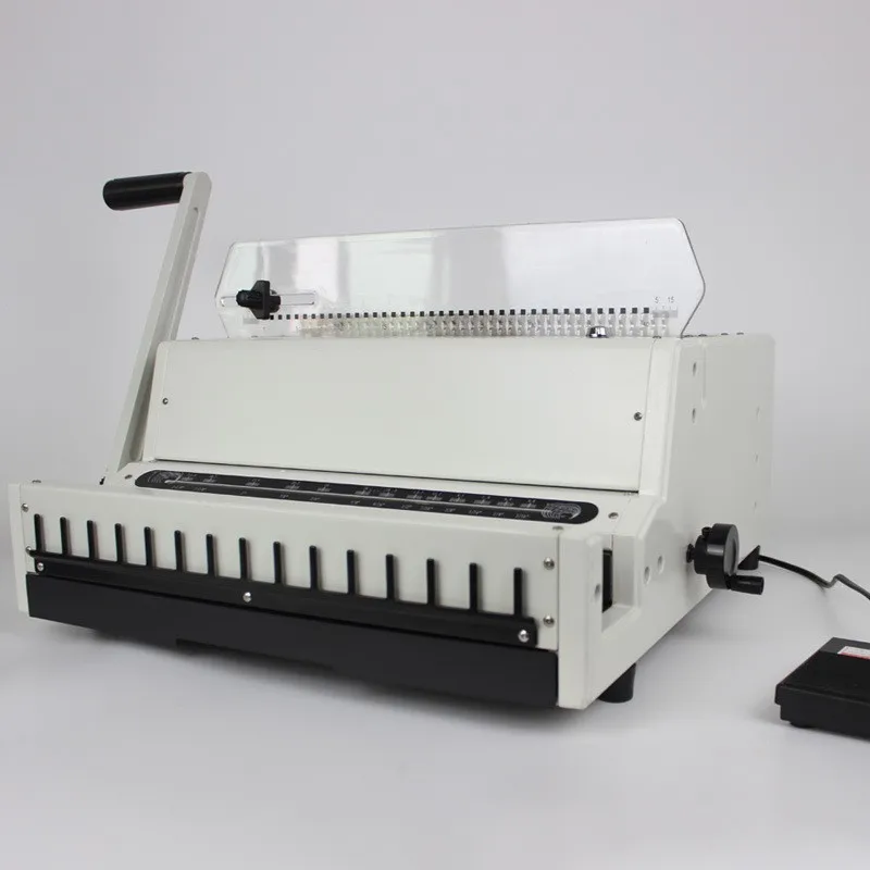 

WD600A 40 (3:1) Electric Double Wire Binding Machine