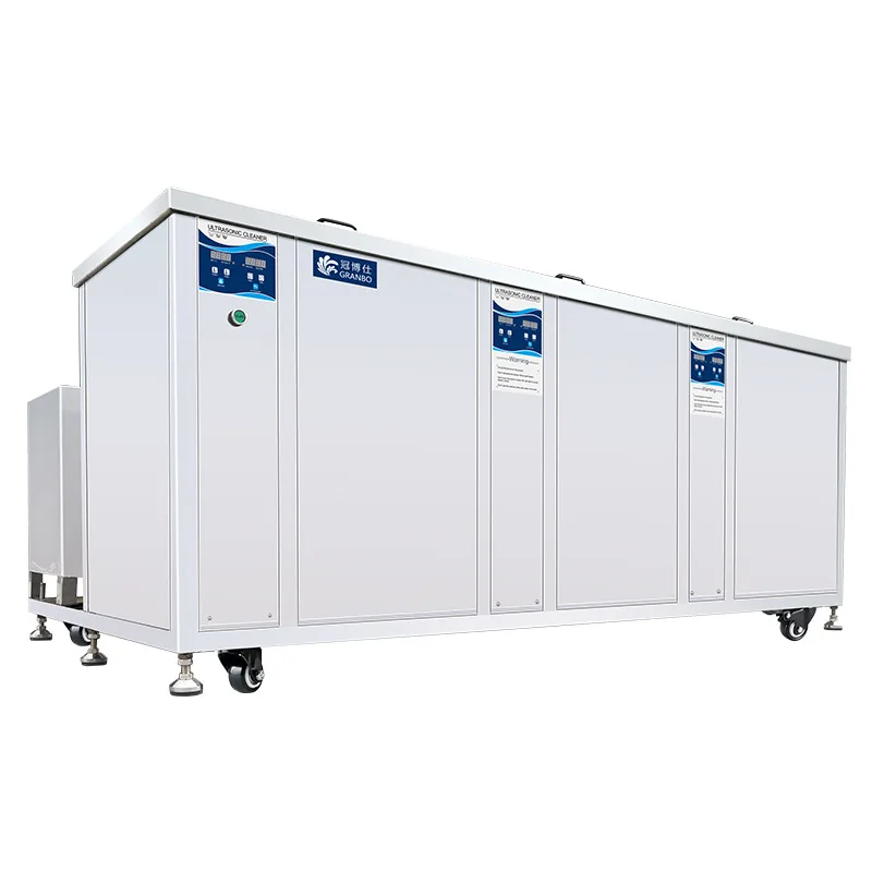 Three-slot multi-slot stamping parts Electroplating parts Rough cleaning Filtration fine cleaning equipment Ultrasonic cleaning
