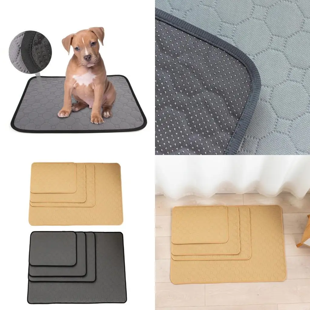 62KD Dog Kennel Mat Small Dog Pee Pad Waterproof Training Mat for Baby Dogs