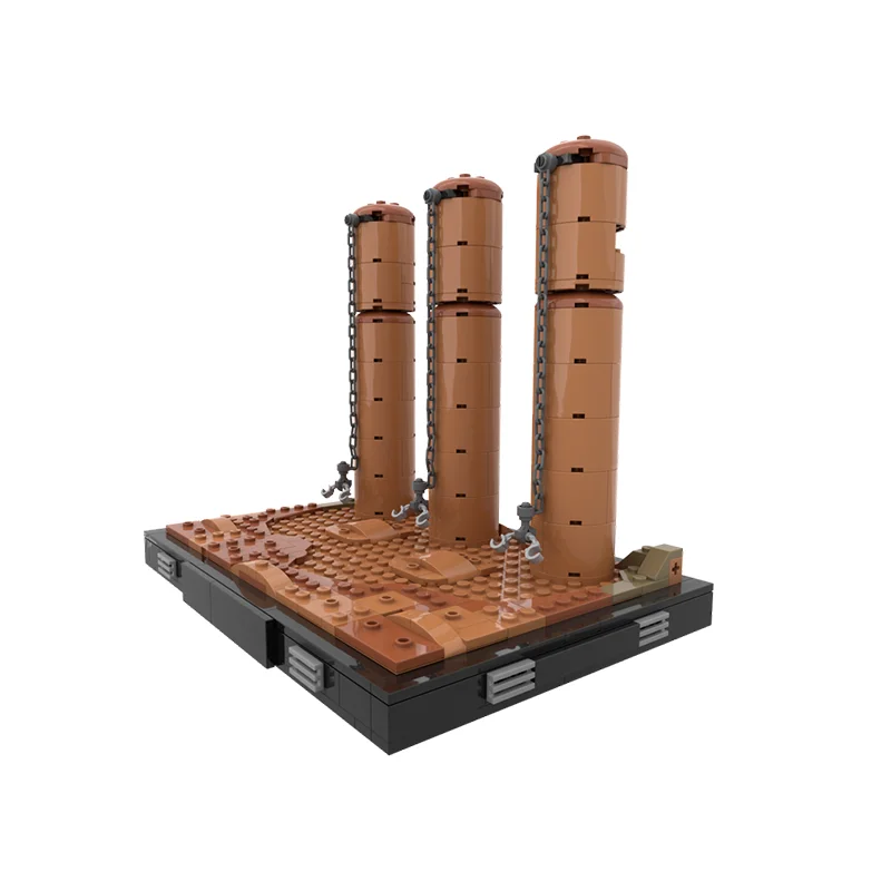 Star Movie Series Moc Building Bricks  Execution of Prisoners Model Technology Modular Blocks Gifts Christmas Toys Sets Assembly