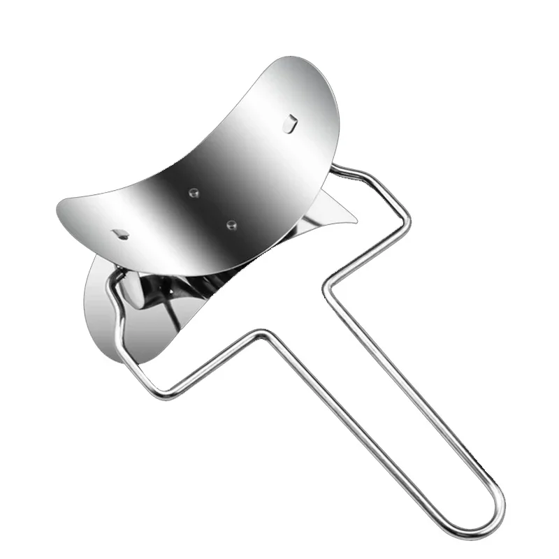 المطبخ العملي المنزلية قطع دائري ضغط زلابية الجلد زلابية أداة قطع الجلد قالب من الفولاذ المقاوم للصدأ أدوات الطبخ