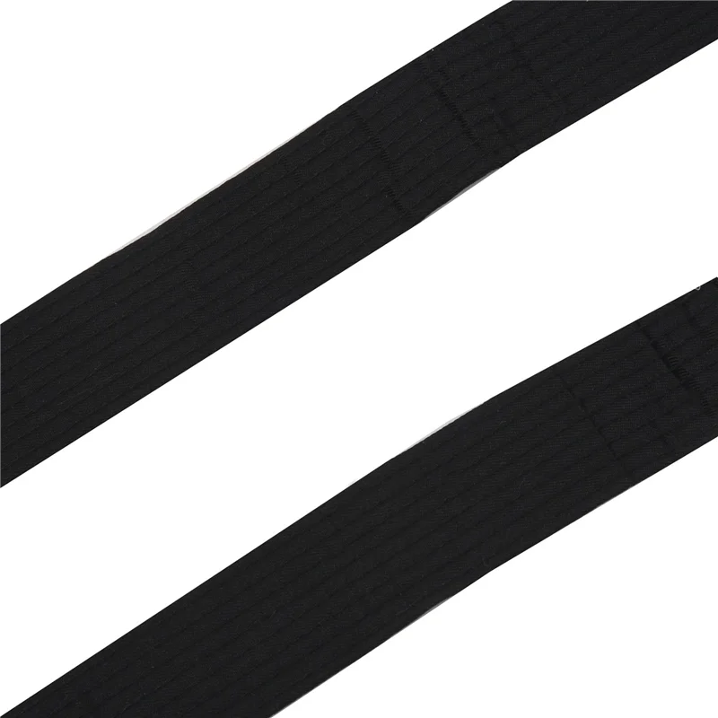 

5X Martial Arts Karate Taekwondo Chain Soft Belt Black
