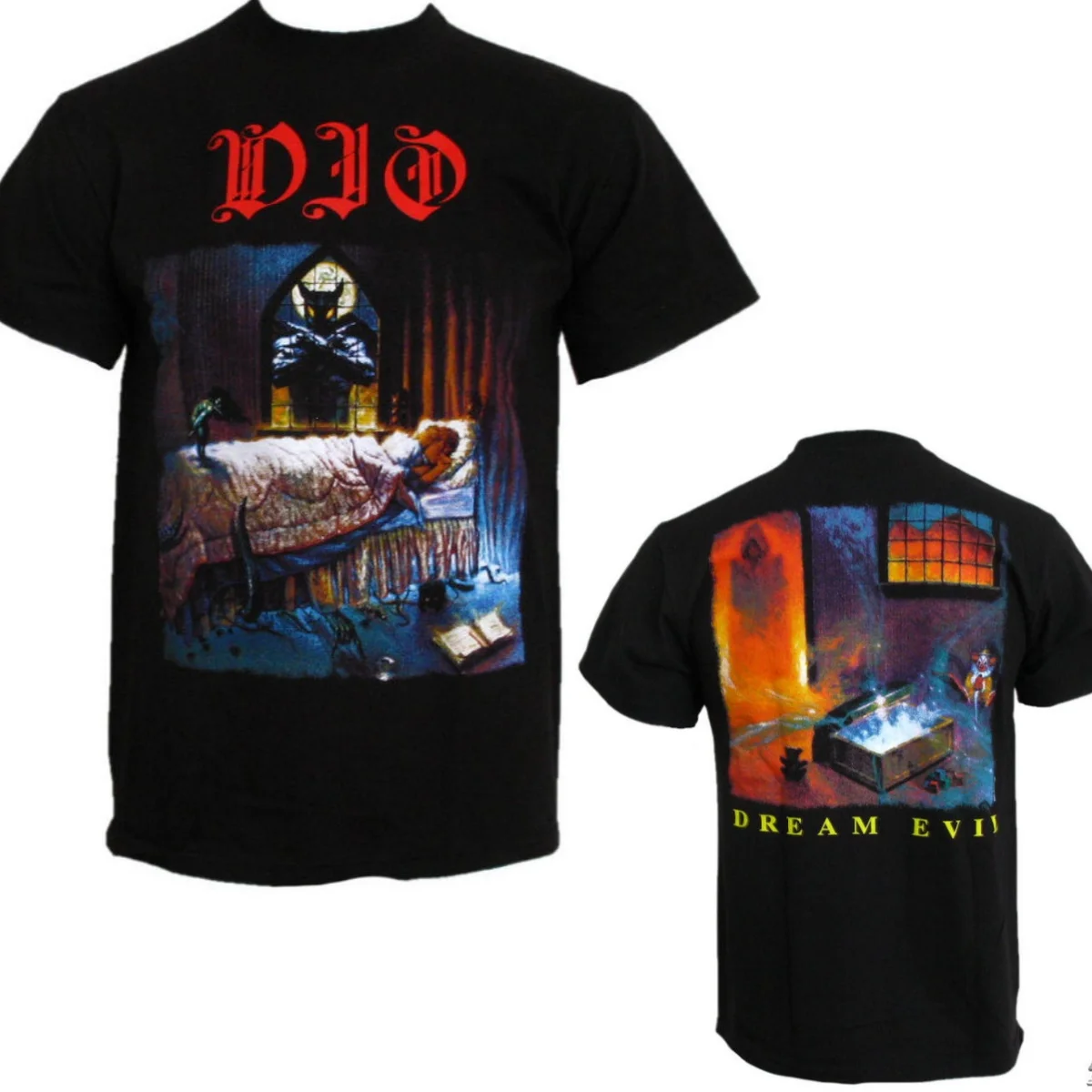 2026 Dio Graphic Cotton Band T-shirt Unisex Summer Short Sleeve Fashion Brand Tee Luxury Casual Vintage Tees