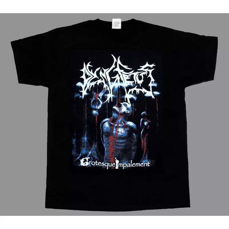 روك هيفي ميتال الموت المعادن النووية روك الموت فرقة الجنين غسلها القديمة تي شيرت قصير الأكمام فضفاضة الرجال والنساء