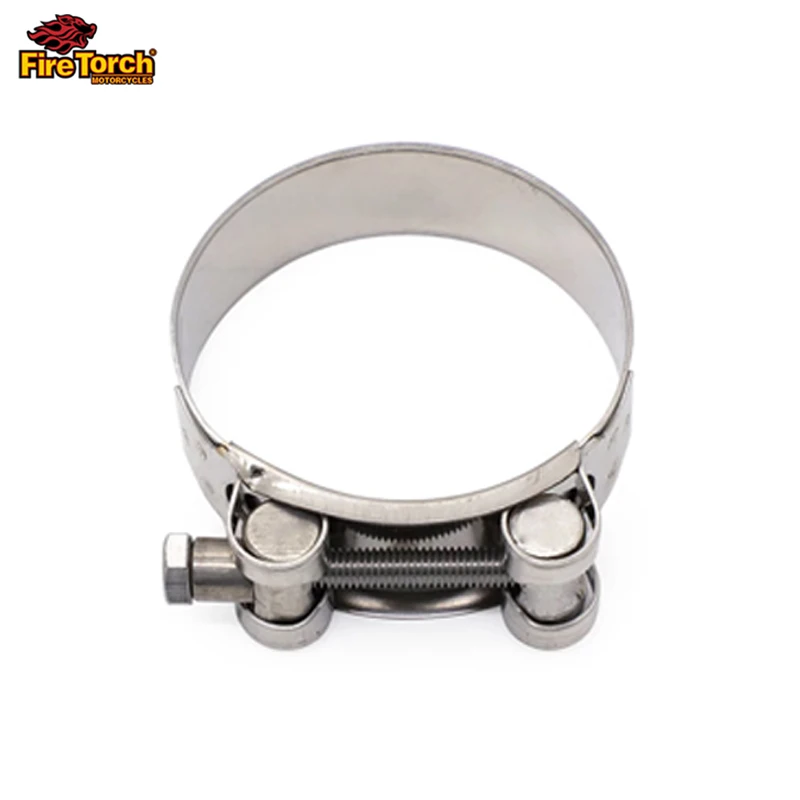 Motorcycle Exhaust pipe For Suzuki Bandit GSF600 GSF650 GSF1200 GSF1250 GSF 600 650 1200 1250 Clamp & COLLECTOR BOX Gasket Seal