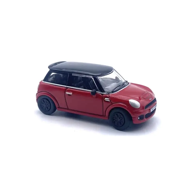 OXFORD BMW Mini Pepper Red Car Model Alloy Car Simulation Collection Ornament 1:76 جديد #5