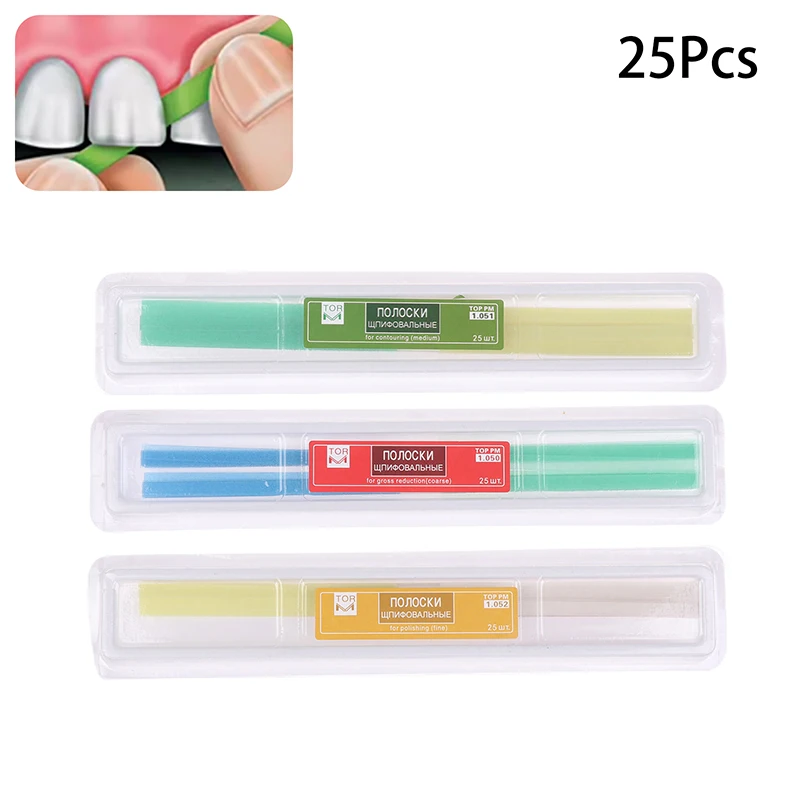 

Dental Teeth Polishing Strip Composite Resin Polyester Grinding Smooth Materials Dentist Tool