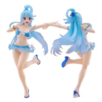 18CM KonoSuba Aqua 2 God’s Blessing on This Wonderful World figure PVC Action Adult Game Statue Collection Model Toy Doll gift
