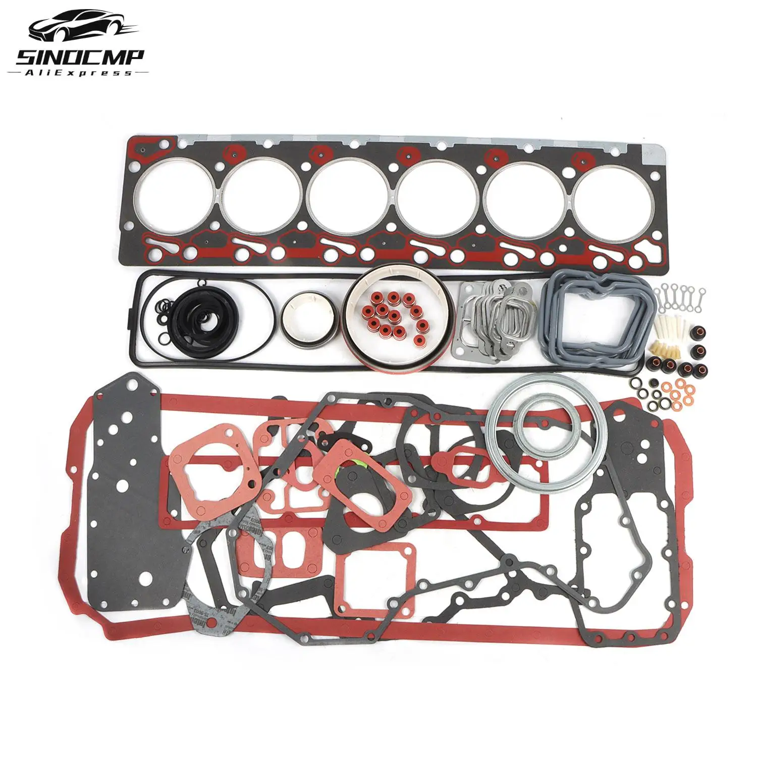 

Overhaul Gasket Kit 3802376 4089649 3902425 3903475 For 1989-1998 Dodge Ram Pickup Cummins 6B 6BT 6BTA 6B5.9 6BT5.9 5.9L Engine