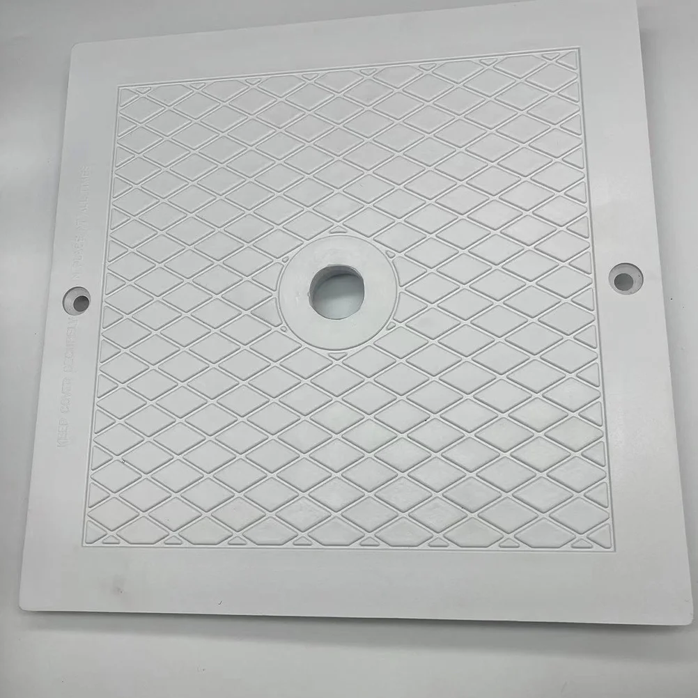 2pcs Skimmer Cover Square Lid Replacement For Ground Swimming Skimmer Cover Replacement Part Pool Accessory