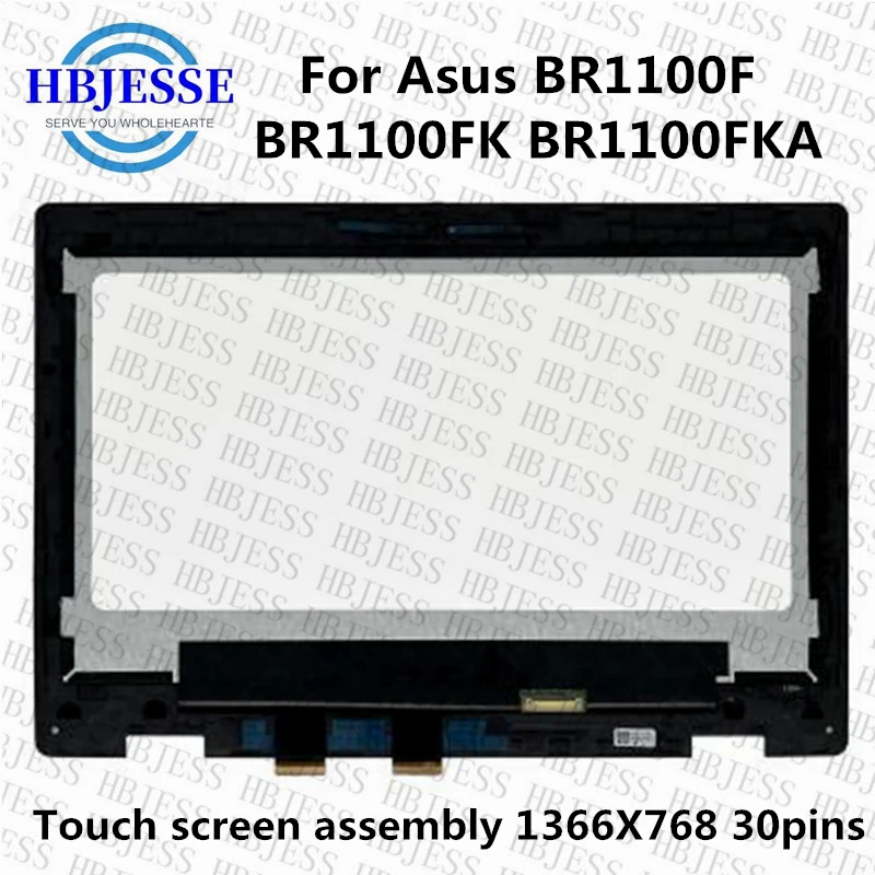 

Original 11.6'' HD IPS LCD Display Touch Screen Assembly for Asus BR1100F BR1100FK BR1100FKA BR1100C BR1100CKA Series Winbook