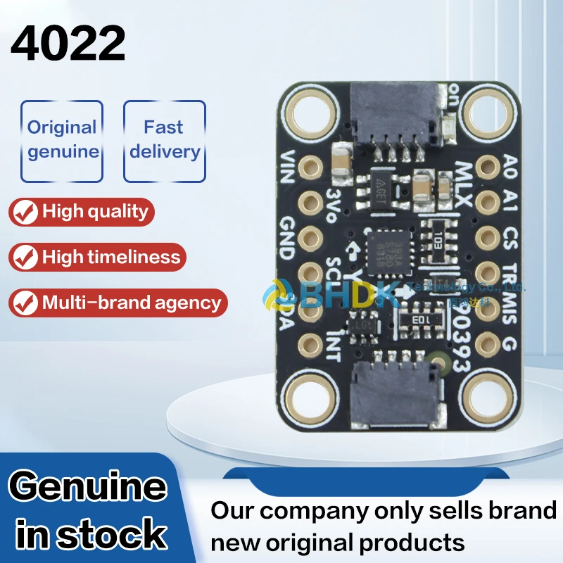 For 4022 Adafruit MLX90393 3 Axis Magnetometer STEMMA QT Hall Effect Sensor Evaluation Board