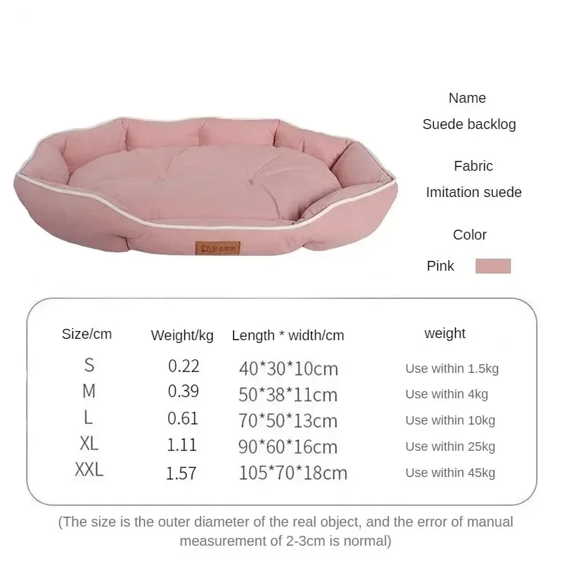 NONE Winter Hund Sofa Große Bett Haustiere Hunde Zubehör Kleine Rassen Zubehör Bettwäsche Heimtierbedarf Kissen Matte Schlechte Decke Kissen 6