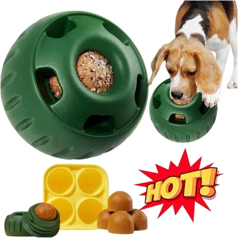 for Dogs Puppies Interactive Dog Toys for Boredom Silicone Dog Treat Molds Puppy Enrichment Toy for Frozen Healthy Treats Summer