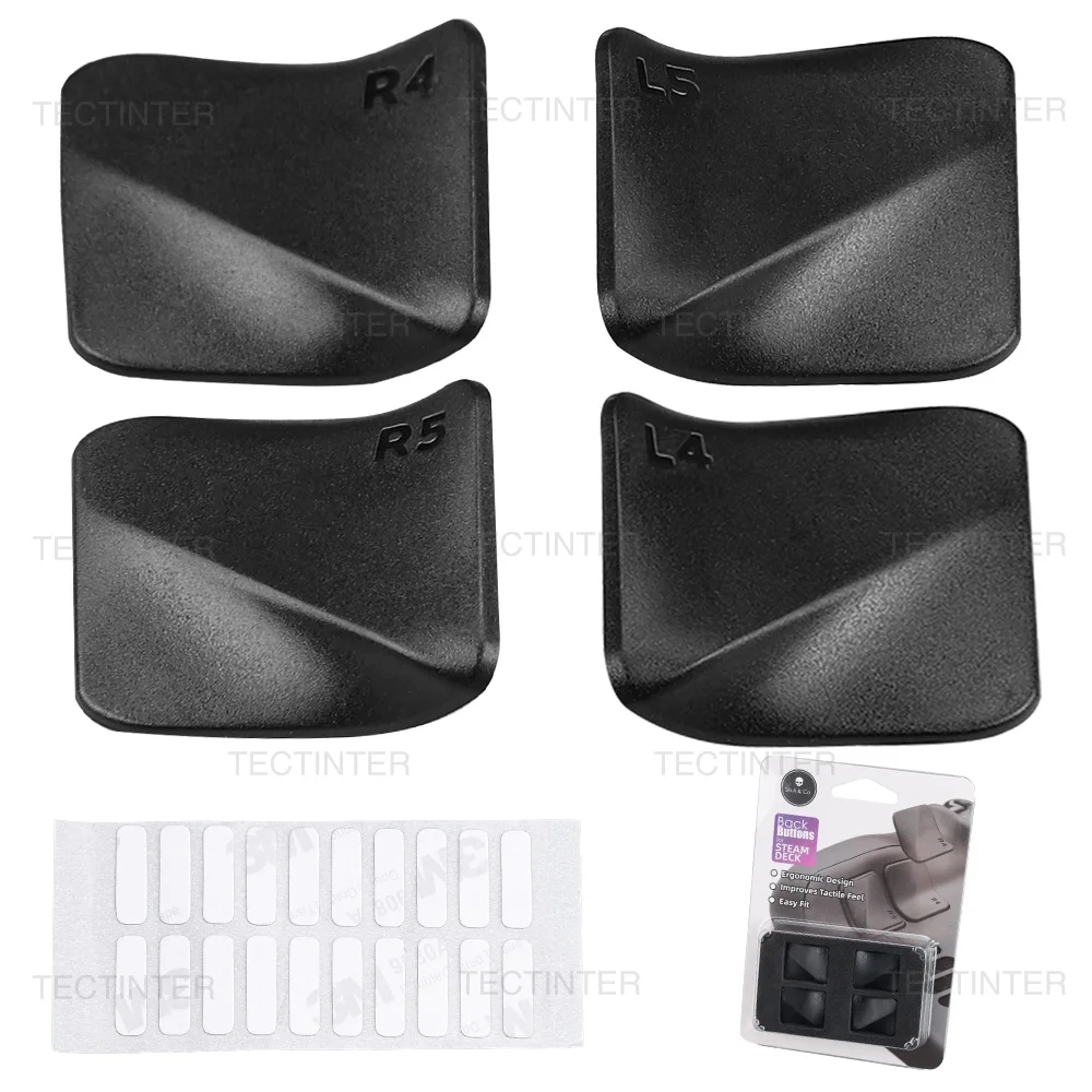 for Steam Deck Back Button Enhancement Set Non-Slip Pad Grip Improvement Button Protective Kit for Steam Deck OLED Accessories - view 6