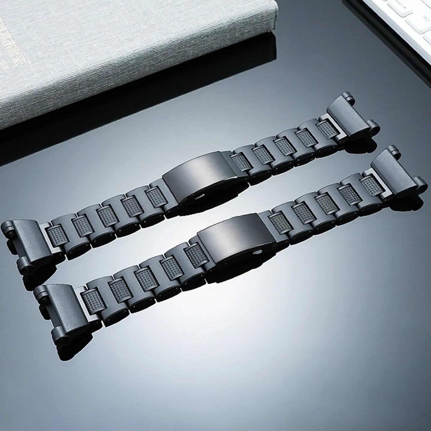 Suitable for Casio G-SHOCK sixth generation frogman 3445 series, modified GWF-D1000B composite steel bracelet