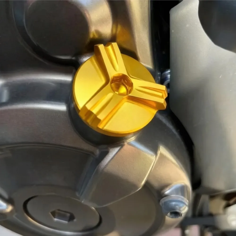 

For YAMAHA MT03 MT-09/MT09 Tracer T-MAX 500/530 FZ-09/MT-09 Motorcycle CNC Engine Oil Filler Cup Plug Cover Cap Screw M19*2.5