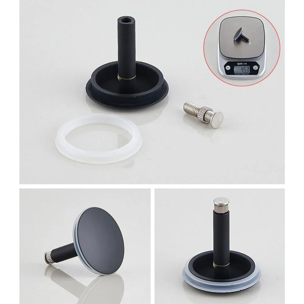 Tapón de drenaje de bañera de 43mm, reemplazo de cobre, varilla de enchufe emergente de residuos, altura ajustable de 49-63 Mm