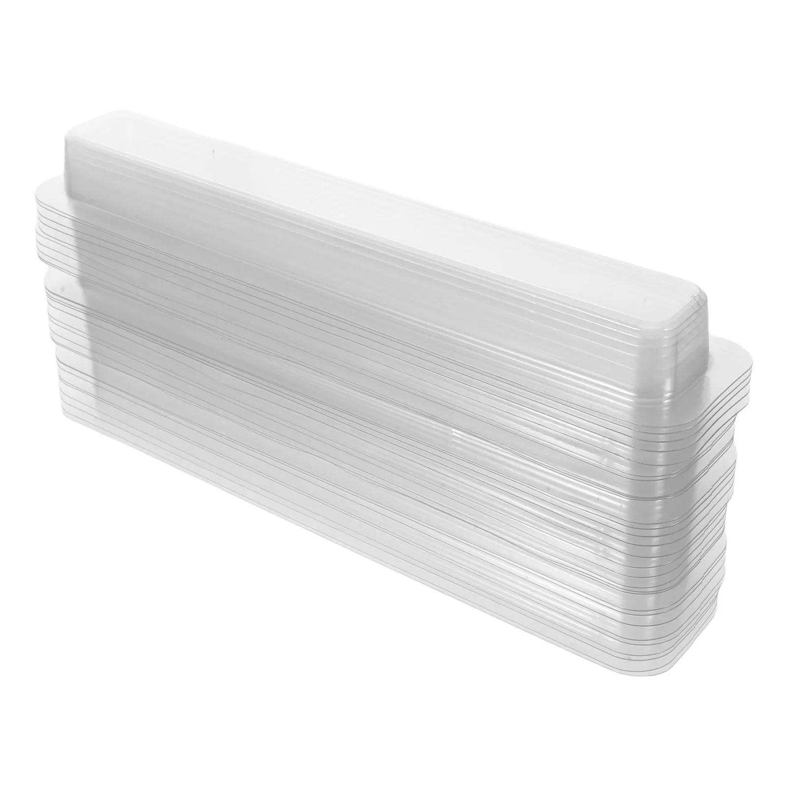 

30Pcs Clock Hands Protective Cover Transparent PVC Dustproof Anti-Collision Shield for Quartz Wall Clock Pointer Storage and