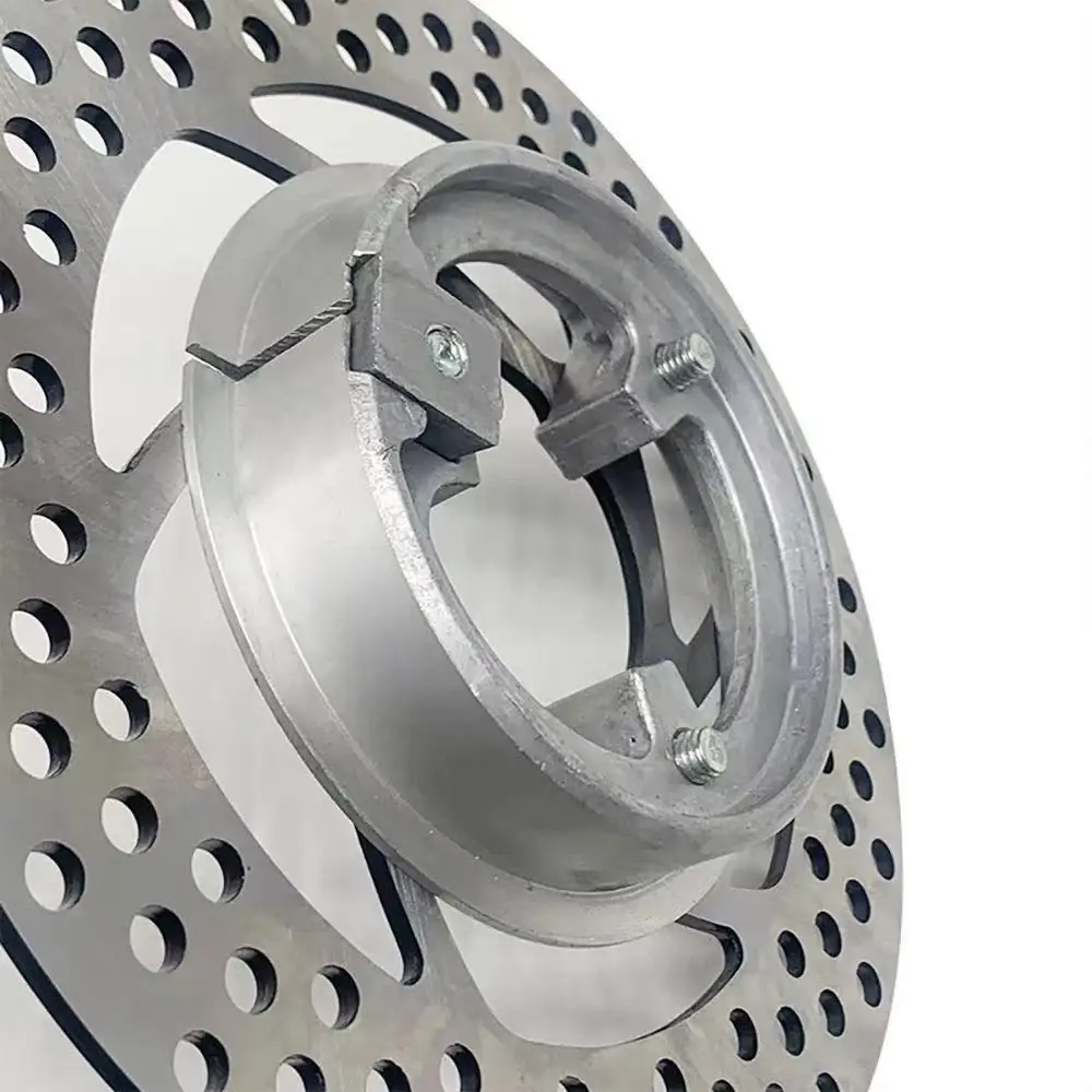 Drum To Disc Brake Modified Kit Tension Ring 70mm Pitch 200 220mm Brake Rotor For E-bike Electric Motorcycle Scooter view 3