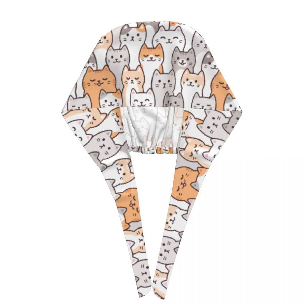 Sombrero de trabajo de moda dibujos animados gatos lindos sombrero de lavado Casual bolsa gorra Articulos