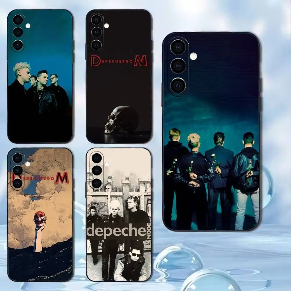 

Band D-Depech M-Mode Phone Case For Samsung Galaxy A91,80,73,72 ,71,53,52,32 ,31,22,21s,20,Soft Black Case