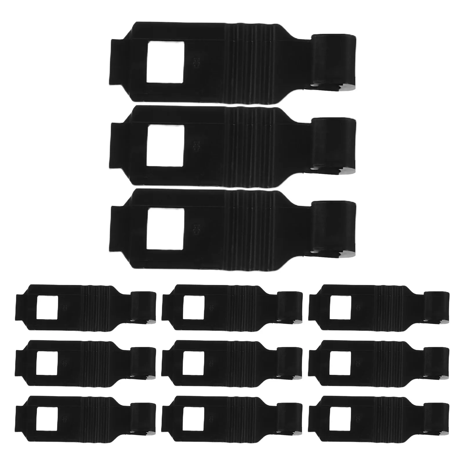 Lot de 12 supports de caméra de tableau de bord pour rétroviseur, plaque de fixation pour caméra arrière, installation facile, support stable pour caméra de recul, support de dashcam pour véhicule