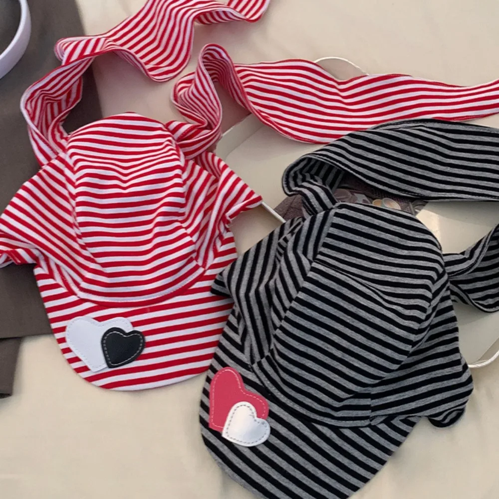 الملابس والاكسسوارات أرنب آذان الأرنب قبعة بيسبول القطن واقية من الشمس لوب الأذن قبعة الهيب هوب Y2K القلب شريط قبعة الشارع