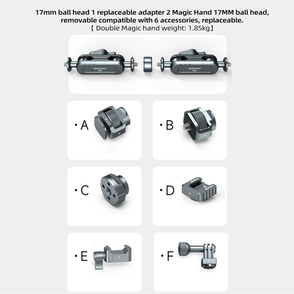 Neuer Handpumpen-Auto-Saugnapfhalter für Handys und Action-Kameras mit NATO 360° verstellbar 1/4" 3/8" für GoPro Insta360 DSLR Action-Kameras – Detail 13